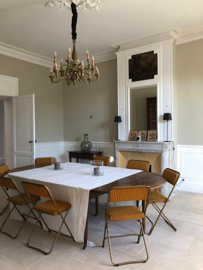 Chateau Bernon Maison D Hotes - Piscine Et Spa Queyrac Kültér fotó