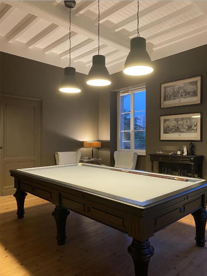 Chateau Bernon Maison D Hotes - Piscine Et Spa Queyrac Kültér fotó